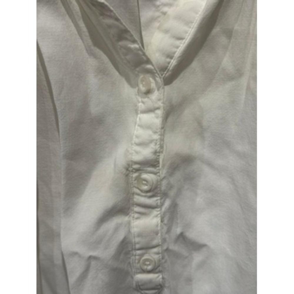 cloth & stone White Sleeveless Henley Tank Top - Picture 3 of 9